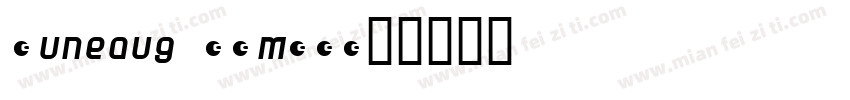 Dunebug 45MPH字体转换